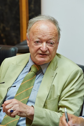 Nationalratspräsident a.D. Andreas Khol am Podium