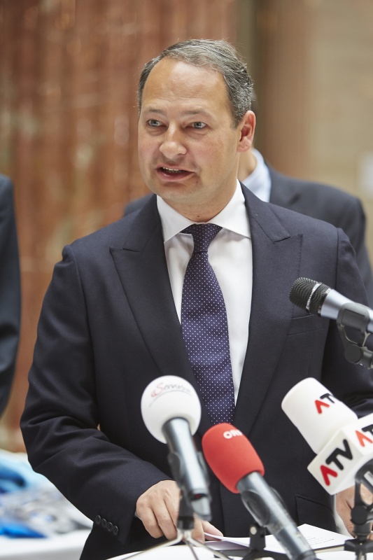 Staatssekretär Andreas Schieder (S) am Wort