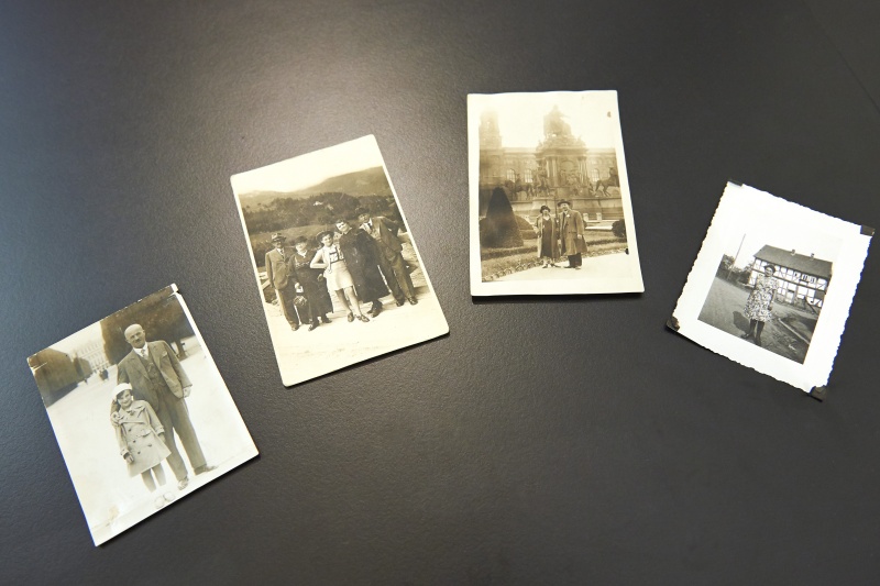 Familienfotos der Zeitzeugin Eva Dutton
