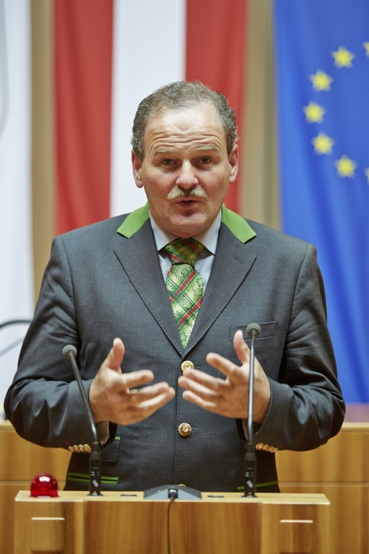 Bundesrat Eduard Köck (V) am Rednerpult