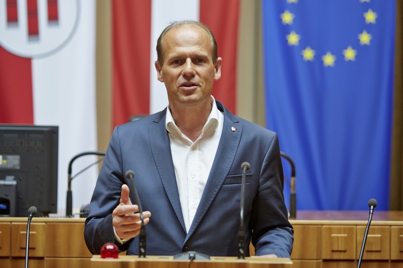 Bundesrat Christian Poglitsch (V) am Rednerpult