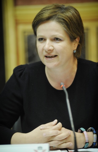 Nationalratsabgeordnete Judith Schwentner (G) am Wort
