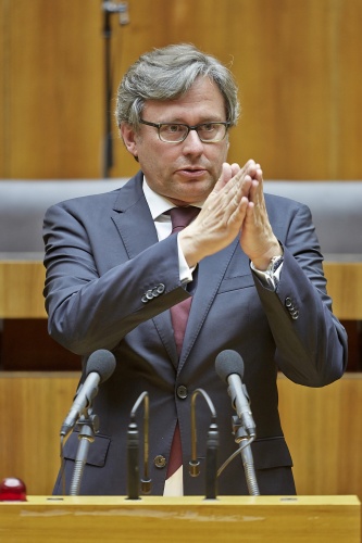 ORF Generaldirektor Alexander Wrabetz am Rednerpult