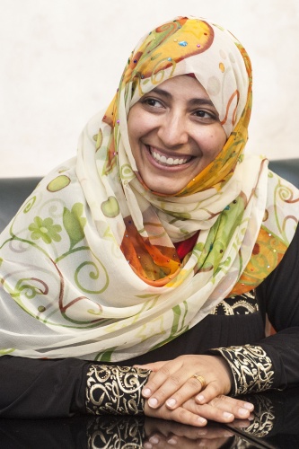Friedensnobelpreisträgerin Tawakkol Karman