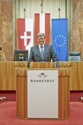 Bundesrat Dietmar Schmittner am Rednerpult