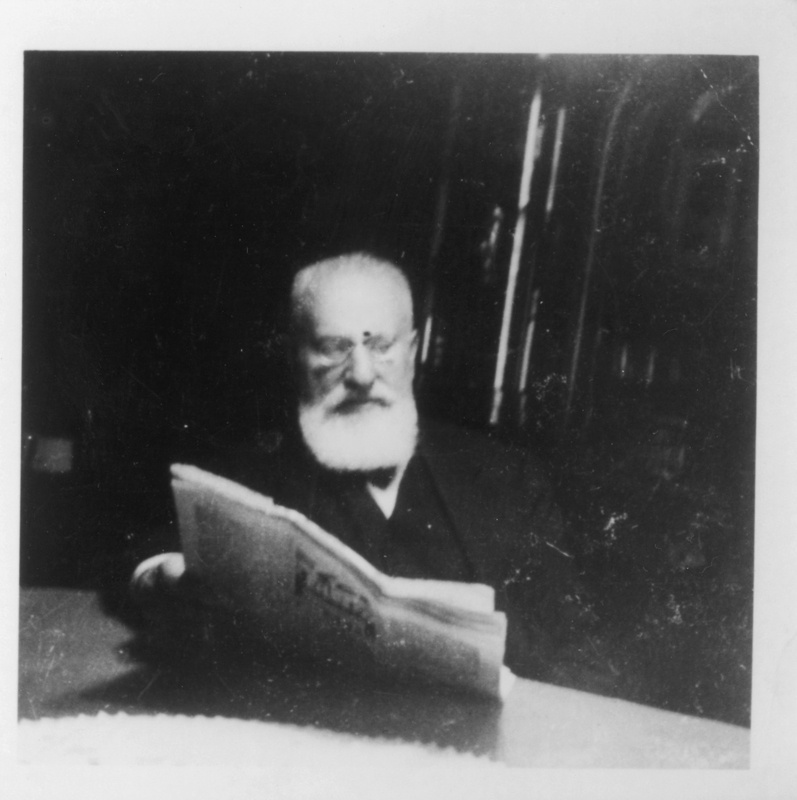 Portrait von Rabbiner David Herzog