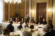 Bundespräsident Heinz Fischer bei seiner Geburtstagsrede