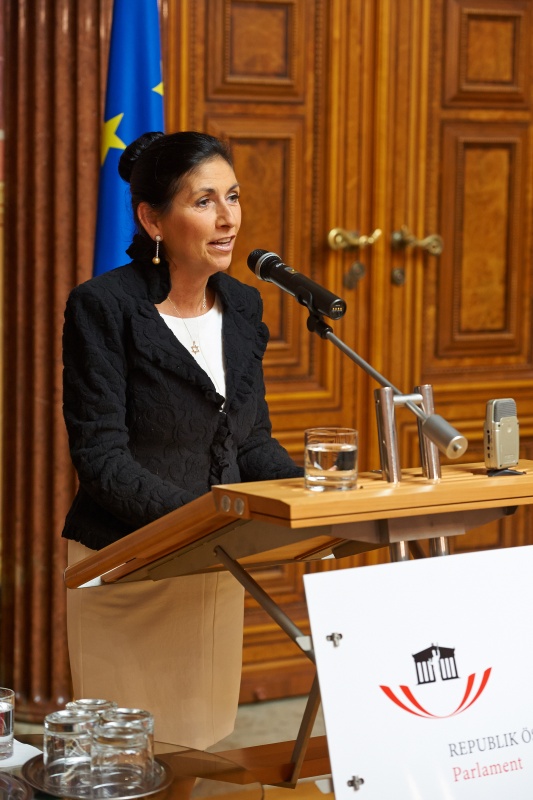 Begrüßung durch Direktorin des Jüdischen Museums Wien Danielle Spera