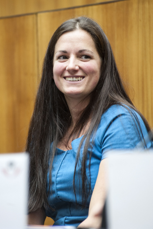 ÖGKV Landesverband Salzburg Christina Wohlschlager am Podium