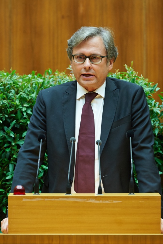 ORF Generaldirektor Alexander Wrabetz bei seiner Ansprache am Rednerpult