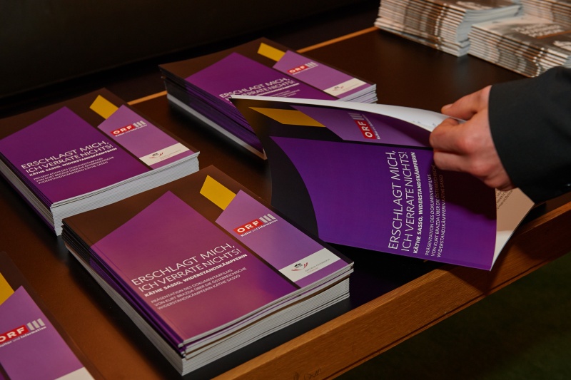 Informationsbroschüre über den Film