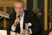 Podiumsdiskussion mit dem Geschäftsführer von Greenpeace in Zentral- und Osteuropa Alexander Egit