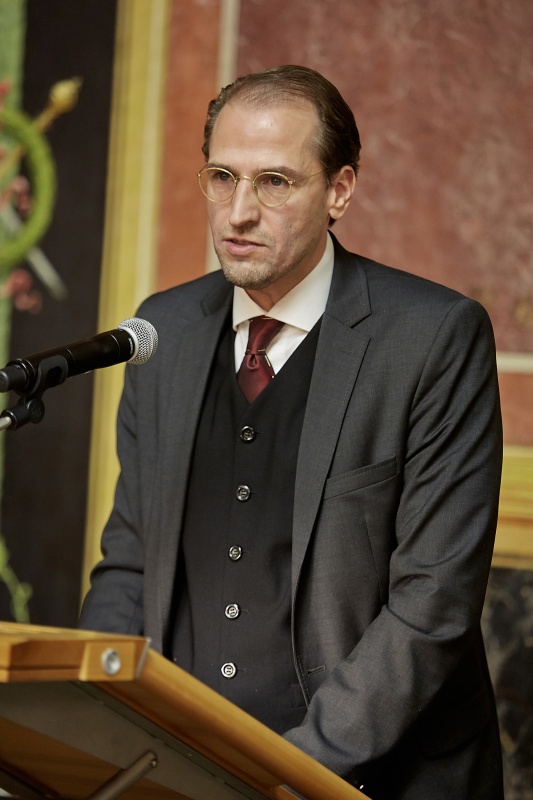 Gregor Auenhammer am Rednerpult