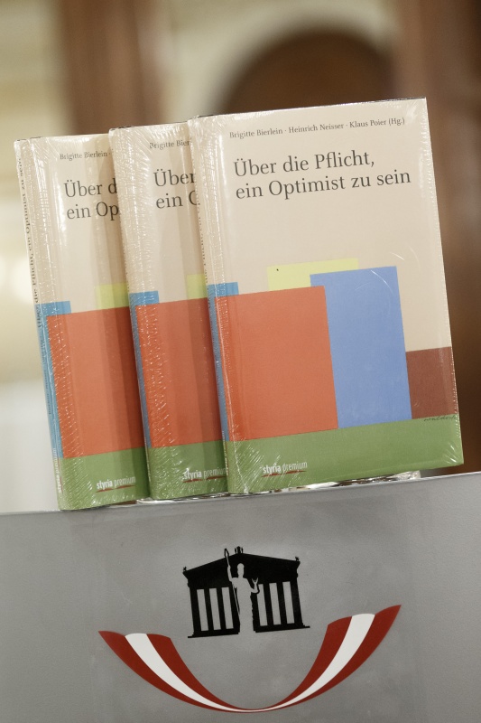 Das Buch „Über die Pflicht ein Optimist zu sein”