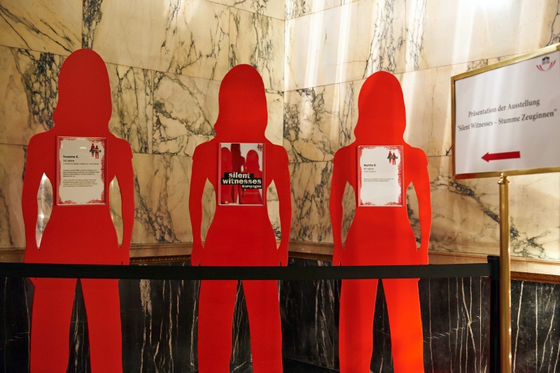 Ausstellungsobjekte der Kampagne