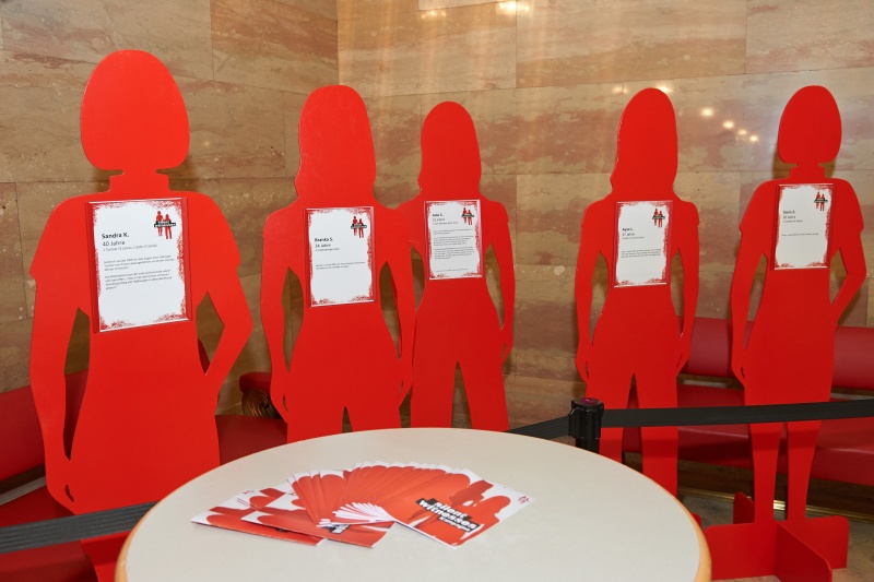 Ausstellungsobjekte der Kampagne