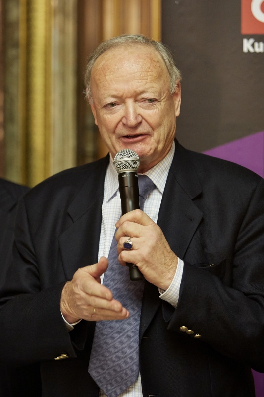 Der Präsident des Seniorenrates Andreas Khol am Wort