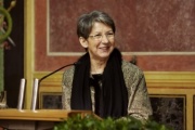 Nationalratspräsidentin Barbara Prammer (S) am Rednerpult