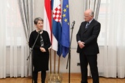 v.li.: Nationalratspräsidentin Barbara Prammer und der Präsident des Kroatischen Parlaments Josip Leko