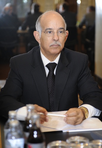 Der Präsident der marokkanischen Rätekammer Mohammed Cheikh Biadillah