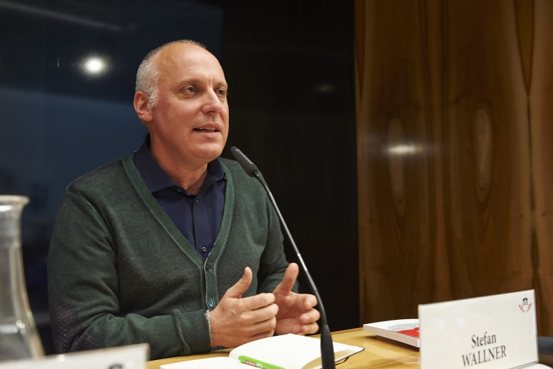 Bundesgeschäftsführer der Grünen Stefan Wallner am Wort