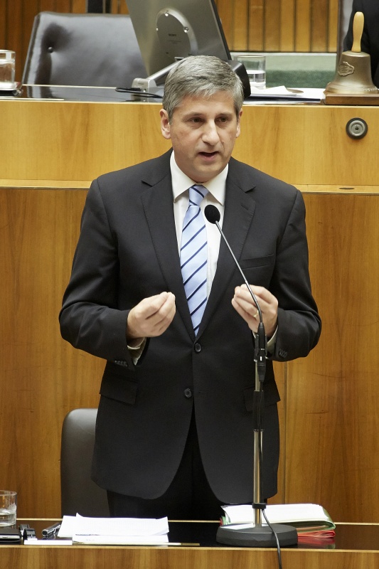 Vizekanzler Michael Spindelegger (V) am Wort