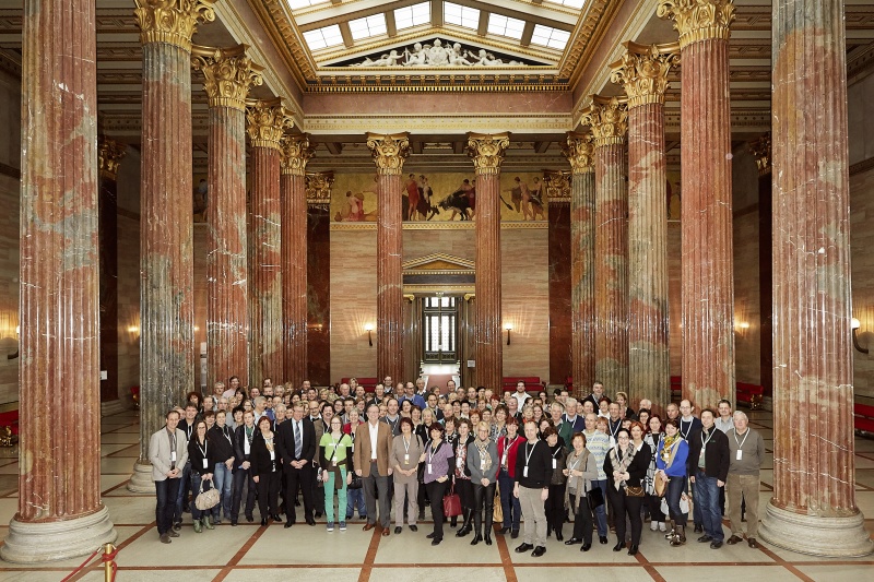 Der 2. Nationalratspräsident Karlheinz Kopf mit seinen Gästen aus Lustenau