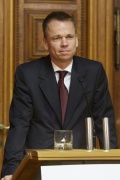 Vizepräsident des Bundesrates Harald Himmer am Rednerpult
