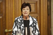 Vizepräsidentin des Bundesrates Susanne Kurz am Rednerpult