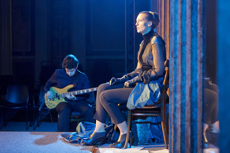 v.li.: Musik Georg Buxhofer, Schauspielerin Maxi Blaha,