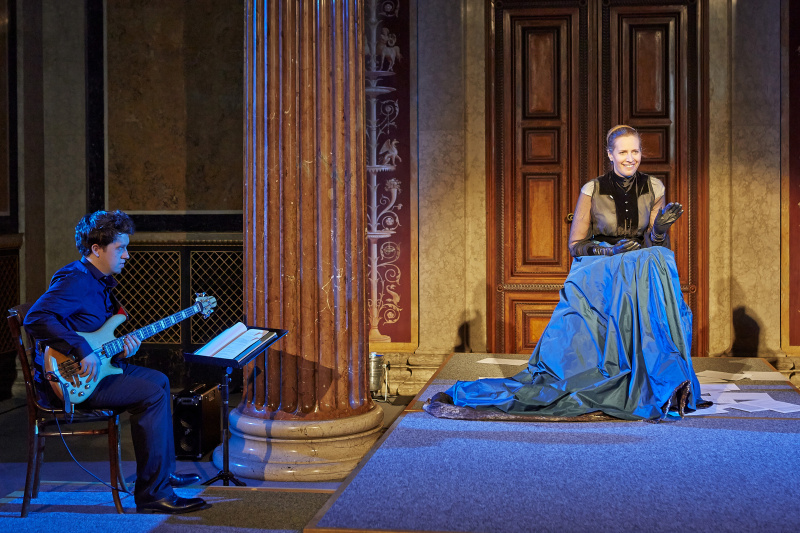 v.li.: Musik Georg Buxhofer, Schauspielerin Maxi Blaha,