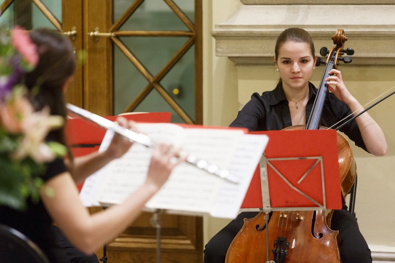 Musikalische Umrahmung durch das Flavio Quartett
