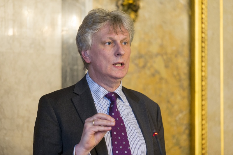 King´s College London Jan Willem Honig am Rednerpult