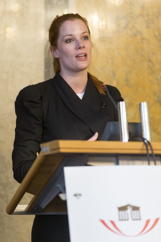 European Union Institute for Security Studies Paris Florence Gaub am Rednerpult