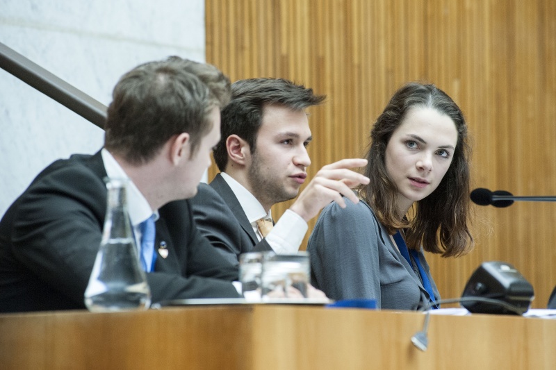 Blick in Richtung Präsidium