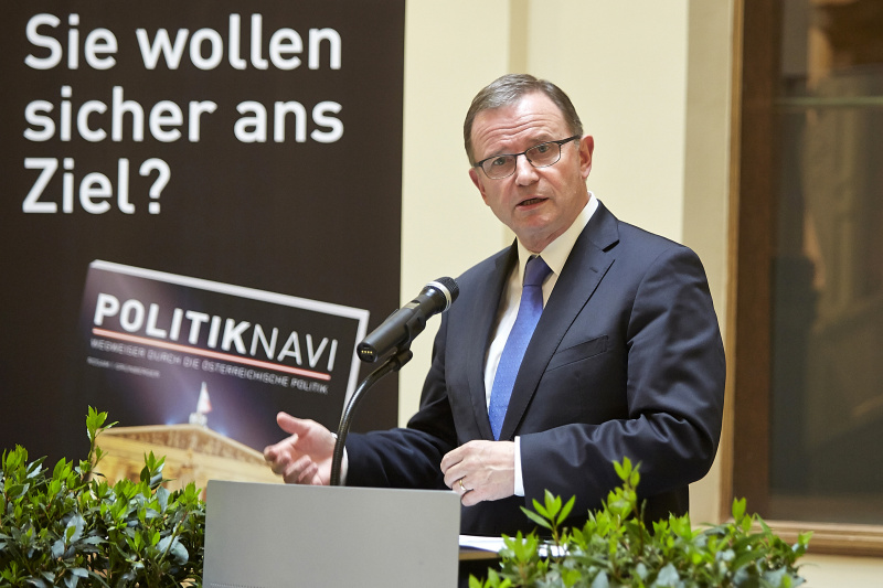 2. Nationalratspräsident Karlheinz Kopf (V) bei seiner Ansprache