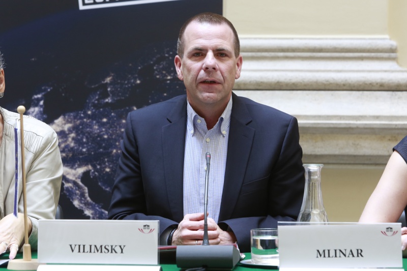 Nationalratsabgeordneter Harald Vilimsky (F) am Wort
