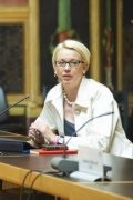 Nationalratsabgeordnete Angelika Mlinar (N) am Wort