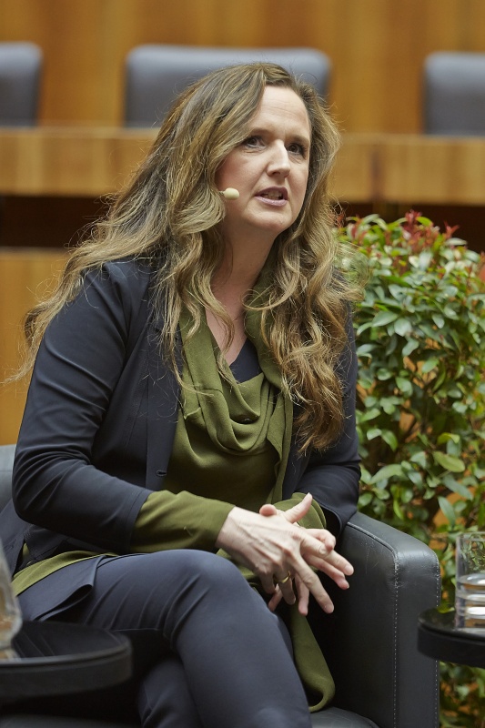 Austria Wirtschaftsservice Edeltraud Stiftinger am Wort