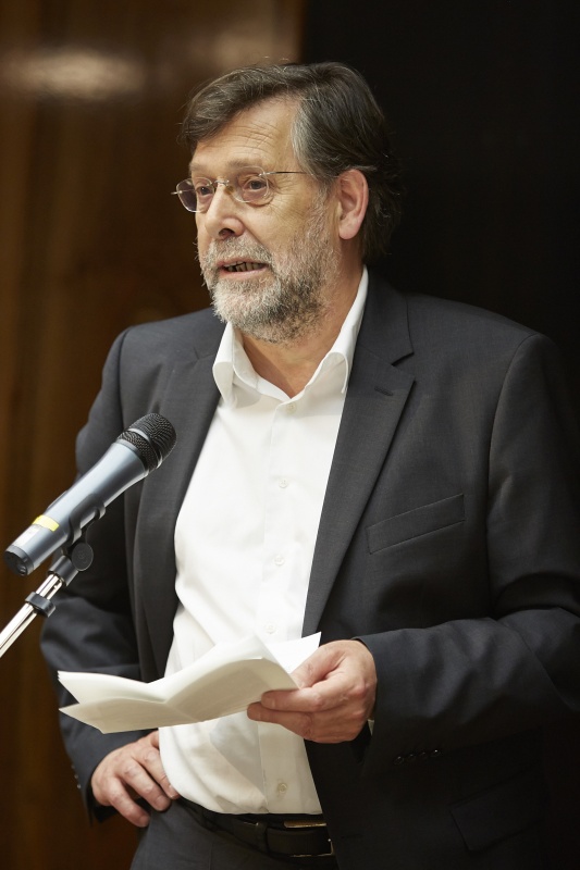 TU Wien Univ. Prof. Gerhard Steixner bei seinen einführenden Worten