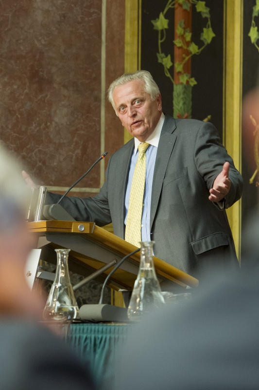 Redebeitrag von Sozialminister Rudolf Hundstorfer (S)