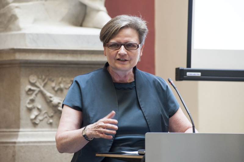 Einleitende Worte der Vizerektorin der Universität Wien Susanne Weigelin-Schwiedrzik