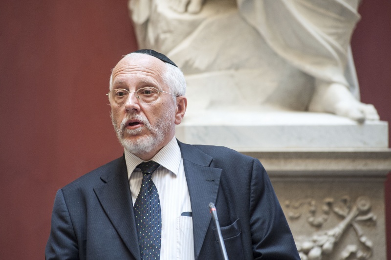 Einleitende Worte vom Generalsekretär des  Bundesverbandes der IKG in Österreich Raimund Fastenbauer