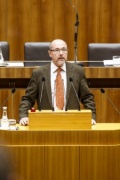 Nationalratsabgeordneter Christoph Vavrik (N) am Rednerpult