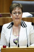 Nationalratsabgeordnete Claudia Durchschlag (V) am Rednerpult