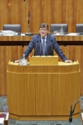 Nationalratsabgeordneter Rainer Wimmer (S) am Rednerpult