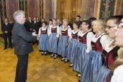Musikalische Umrahmung durch den gemischter Chor der Saengerrunde Ludmannsdorf
