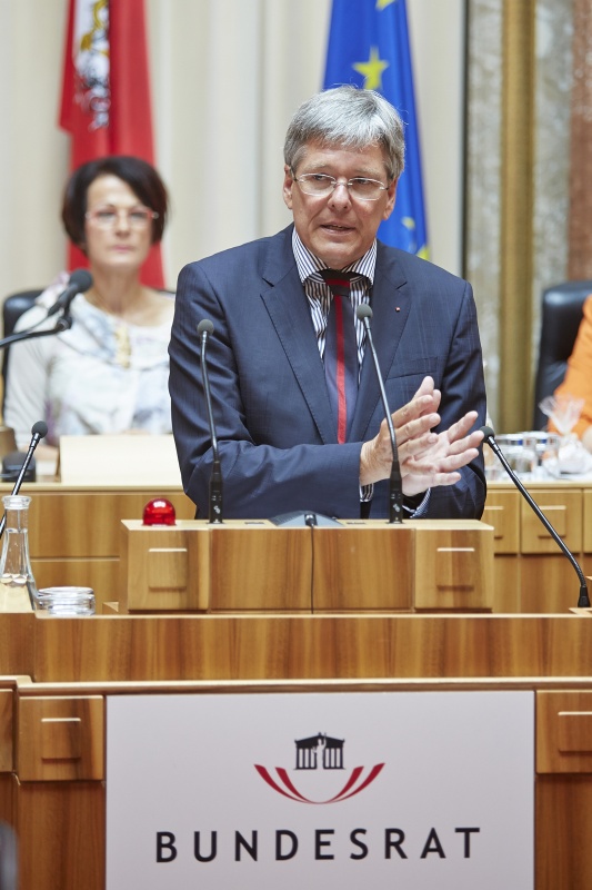 Erklärung des Landeshauptmannes von Kärnten Peter Kaiser (S) im Bundesrat