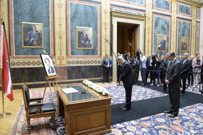 v.li.: Bundespräsident Heinz Fischer und Zweiter Nationalratspräsident Karlheinz Kopf (V)