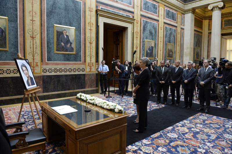 v.li.: Bundesratspräsidentin Ana Blatnik (S) und Vizepräsidentin des Bundesrates Inge Posch-Gruska (S)